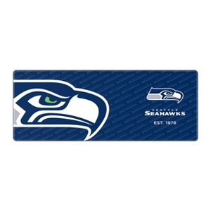 NFL Seattle Seahawks Logo Series 31.5" x 12" Desk Pad - 1 of 3