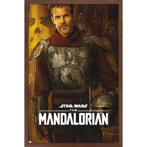 Trends International Star Wars: The Mandalorian Season 2 - Cobb Vanth Framed Wall Poster Prints - 1 of 4