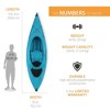 Lifetime Payette 98 Sit-In Kayak - Glacier Blue - 90692 - 2 of 4