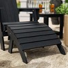 WestinTrends Outdoor Patio All-weather Modern Folding Ottoman - 2 of 3