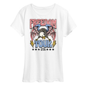 Women's - Instant Message - Freedom Tour 1776 Short Sleeve Graphic T-Shirt - 1 of 4