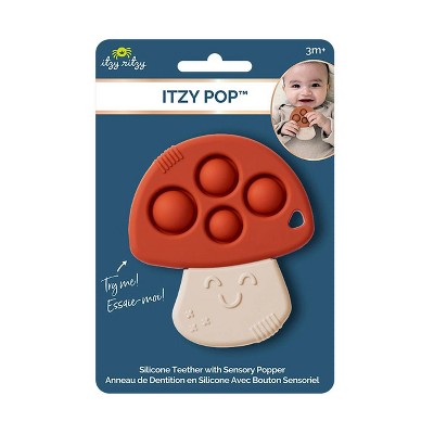 Itzy Ritzy Bitzy Wearable Wrist Rattle Baby Activity Toy - Mushroom : Target