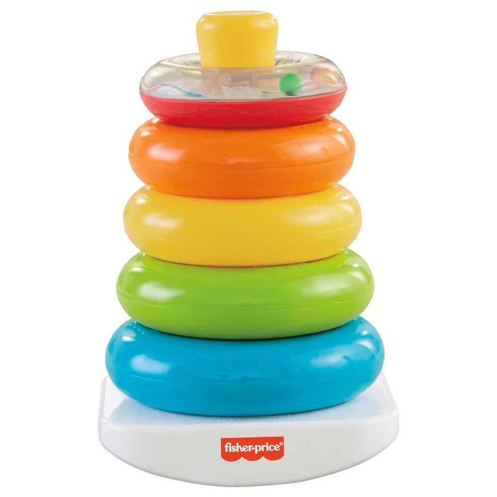 Fisher-Price Rock-a-Stack Sleeve Infant Stacking Toy