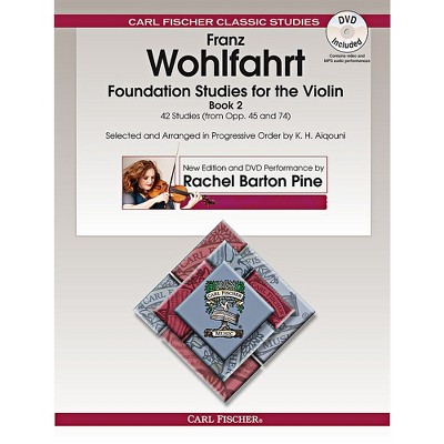 Carl Fischer Foundation Studies for the Violin, Book 2 (Book + DVD)