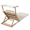 Sunnylife: Pool House Daybed - Casa Cream-Beach-Sand Seating, Adjustable Recline - 3 of 4