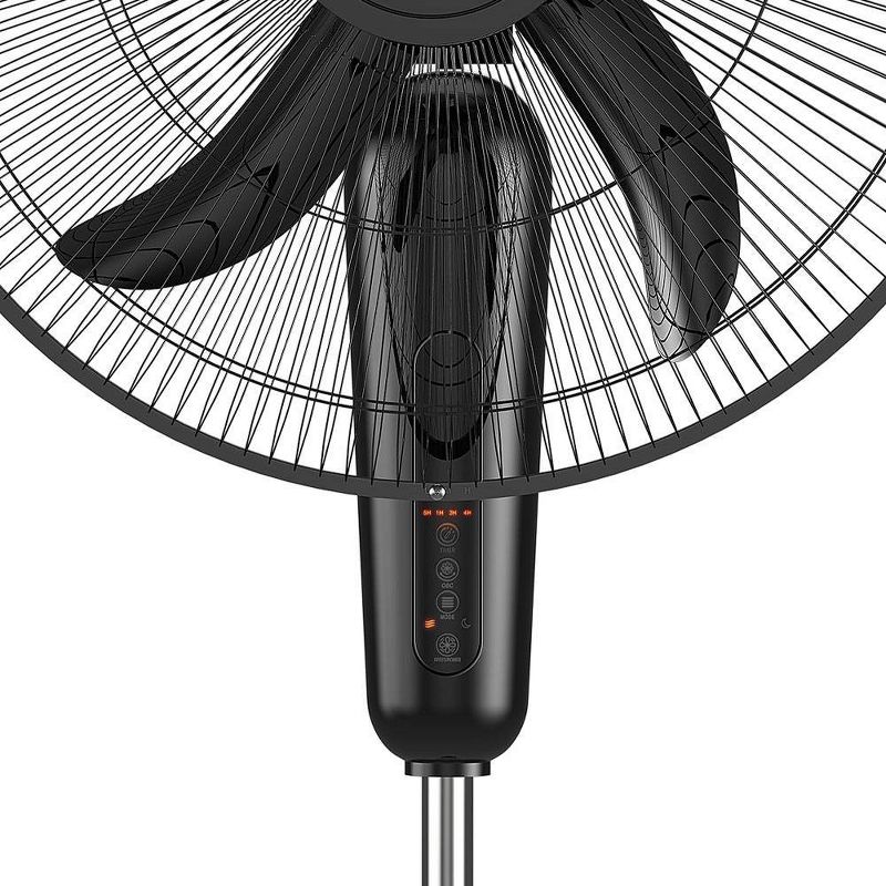 Holmes 18&#34; Digital Oscillating 3 Speed Stand Fan with Remote Control Black, 5 of 11