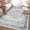 Large Washable Area Rug, Non-Slip Low-Pile Boho Vintage Carpet for Living Room, Bedroom, Office, Dining Room, Kitchen - 3 of 4