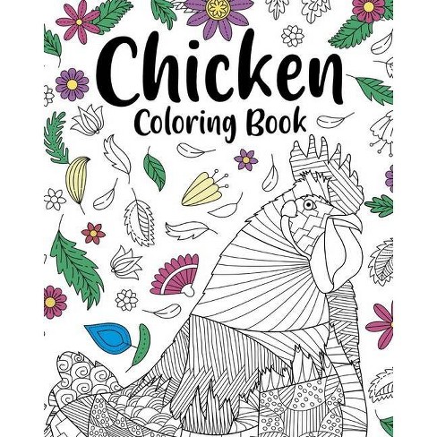 Download Chicken Coloring Book By Paperland Paperback Target