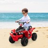 Infans 12V Battery Powered Kids Ride On ATV Electric 4-Wheeler Quad Car w/ MP3 & Light - 4 of 4