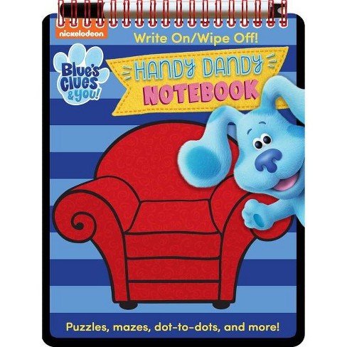 blues clues coloring pages notebook