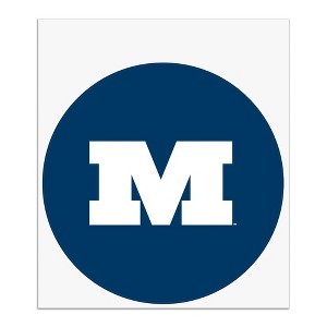 Millikin University Primary Logo Automotive Car Window Locker Circle Bumper Sticker - 1 of 4