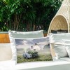 Stupell Industries Sun Bleached Barn & Truck Outdoor Decorative Throw Pillow, 14 x 20 - 3 of 3