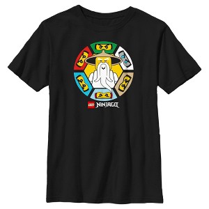 Boy's LEGO®: Ninjago Master Wu & Ninjas T-Shirt - 1 of 4