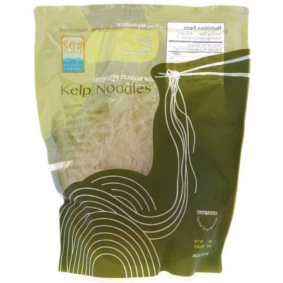 Sea Tangle Noodle Company Kelp Noodles 12 Oz (12 Pack) - Vegetarian Noodles Made from Kelp Suitable for Everyone's Liking