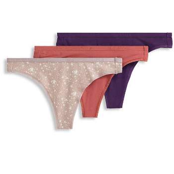 Lands' End Women's Comfort Knit High Rise Brief Underwear - 2 Pack - Medium  - Clay Bisque 2pk : Target