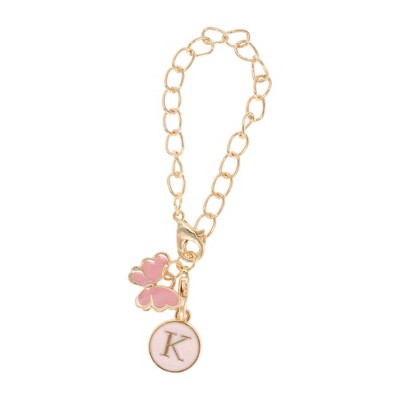 Unique Bargains Butterfly Heart Cup Chain Charm Water Cup Pendant 1 Pc
