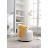 CAVINAS 360 Degree Swivel Chairs, Fabric Barrel Chair, Swivel Accent Chair, Single Sofa Chair, Round Armchair for Living Room, Bedroom - 2 of 4