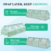 Aoodor 3-in-1 Mini Greenhouse Kit, Small Greenhouse with Triple-Layer Window for All-Season Vegetable and Plant Growing - 4 of 4