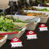 Big Dot of Happiness Red Grad - Best is Yet to Come - Red Graduation Party Tent Buffet Card - Table Setting Name Place Cards - Set of 24 - 3 of 4