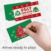Big Dot of Happiness Ugly Sweater - Holiday and Christmas Party Game Scratch Off Dare Cards - 22 Count - 2 of 4