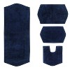 Waterford Collection Cotton Tufted Set of 4 Bath Rug Set - Home Weavers - 2 of 4