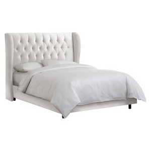 Skyline Furniture Tufted Velvet Upholstered Wingback Bed - 1 of 4