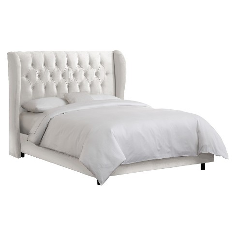 Target cheap tufted bed