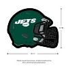 Evergreen Ultra-Thin Edgelight LED Wall Decor, Helmet, New York Jets- 19.5 x 15 Inches Made In USA - 2 of 4