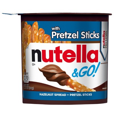 Nutella & Go! Hazelnut Spread & Pretzel Sticks - 1.9oz