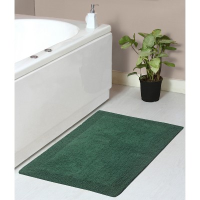 Home Weavers Luxury Collection 100% Cotton Tufted Bathroom Rug, Non-Slip Latex Bath Rug