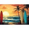 Trefl Red Surfing Sunset 1000 Piece Puzzle - 3 of 4