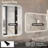 Whisen 24"x36" LED Bathroom Mirror, Anti-Fog, 3 Color Temperatures & Memory Function - 3 of 4