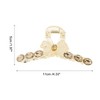 Unique Bargains Fashion Diamond Bow Hair Clips Hairdo Clip 1 Pc - 4 of 4