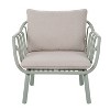 GDFStudio Larla Outdoor Club Chairs with Water-Repellent Cushions (Set of 2) - 4 of 4