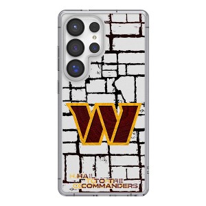 NFL NFC Teams Brick Wall Clear Cell Phone Case for Samsung Galaxy - 1 of 4