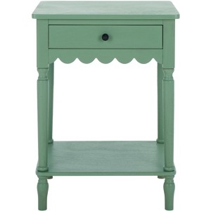 Haven 1 Top Drawer Accent Table - ACC5724D - Sage Green - Safavieh - 1 of 4