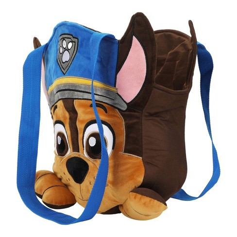 Paw Patrol Chase Padded Plush Tote Bag Target