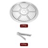 Unique Bargains Stainless Steel Heat Resistant Rust Resistant Steamer Rack with Stand - 3 of 4