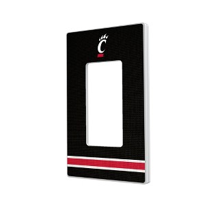 NCAA Big 12 Universities Stripe Hidden-Screw Light Switch Plate for Single Rocker - 1 of 4