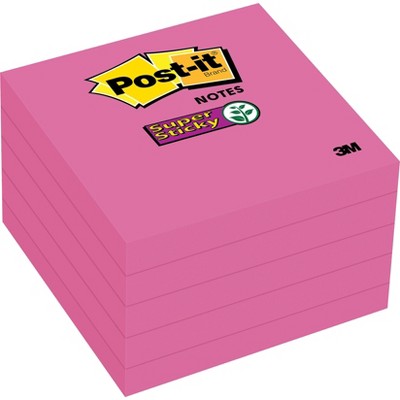 Post-it Super Sticky Notes 3" x 3" Iris 90 Sheets/Pad 108640