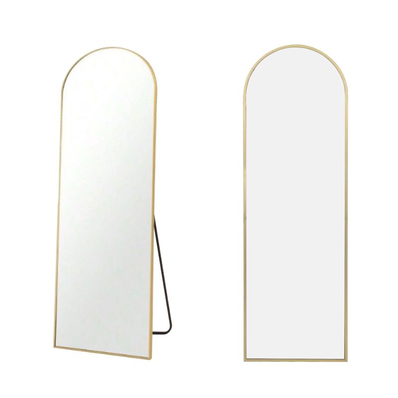 HOMLUX Arched Full-Length Mirror, Rounded Corners, 1 of 8