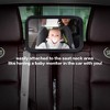 Itopfox Baby Car Mirror, Rear Facing Safety Infant Mirror with Wide Rearview & 360° Rotation, Shatterproof & Easy to Install for Most Vehicles - 4 of 4