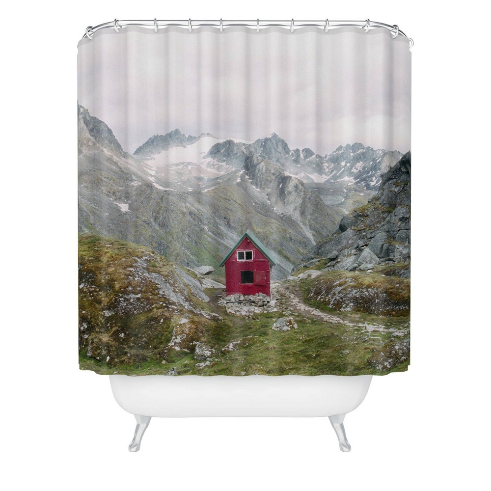 Photos - Shower Curtain Deny Designs Kevin Russ Mint Hut 