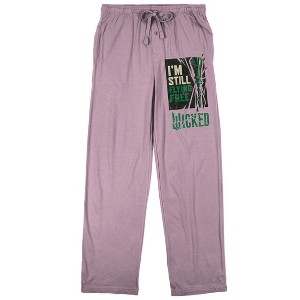 Wicked I'm Still Flying Free Women's Pink Pajama Pants - 1 of 4