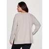 RBX Active Women's Ultra Lightweight French Terry Pullover Long Sleeve Yoga Tunic with Thumbholes - 2 of 4