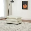 110" Modular Combination Cloud Sofa with Ottoman, Chenille Deep Seat L-Shaped Sectional Couch with Cushions, Modern Living Room Furniture - 4 of 4