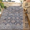 Acekool 6x9 Washable Vintage Rug – Non-Slip Low-Pile Carpet for Living Room & Bedroom - 4 of 4