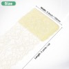 Unique Bargains Elastic Lace Fabric Ribbon Stretchy Trim W Floral Pattern for Bridal Wedding 1 Pc - 3 of 4