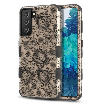 MyBat Pro TUFF Series Case Compatible With Samsung Galaxy S21 Plus - Leaf Clover