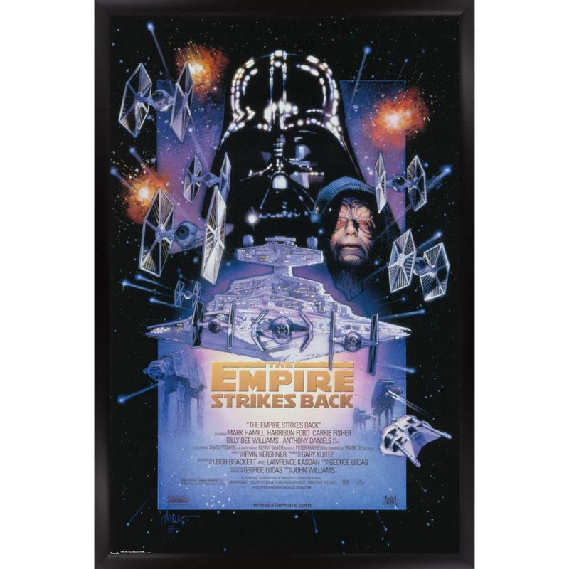 Trends International 24X36 Star Wars: The Empire Strikes Back - One Sheet Framed Wall Poster Prints, 1 of 7